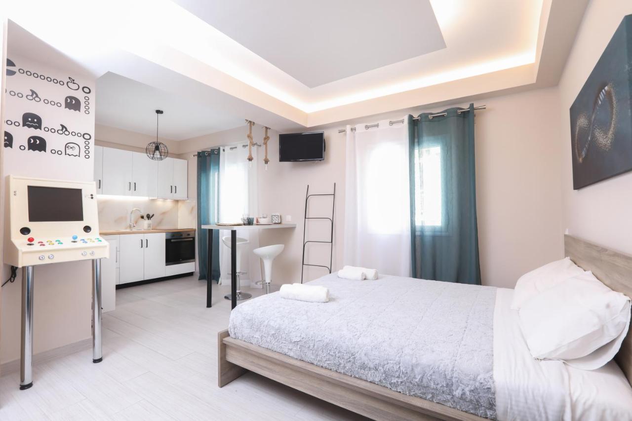 Arcade Game House-Luxury Studio In Corfu Town 外观 照片